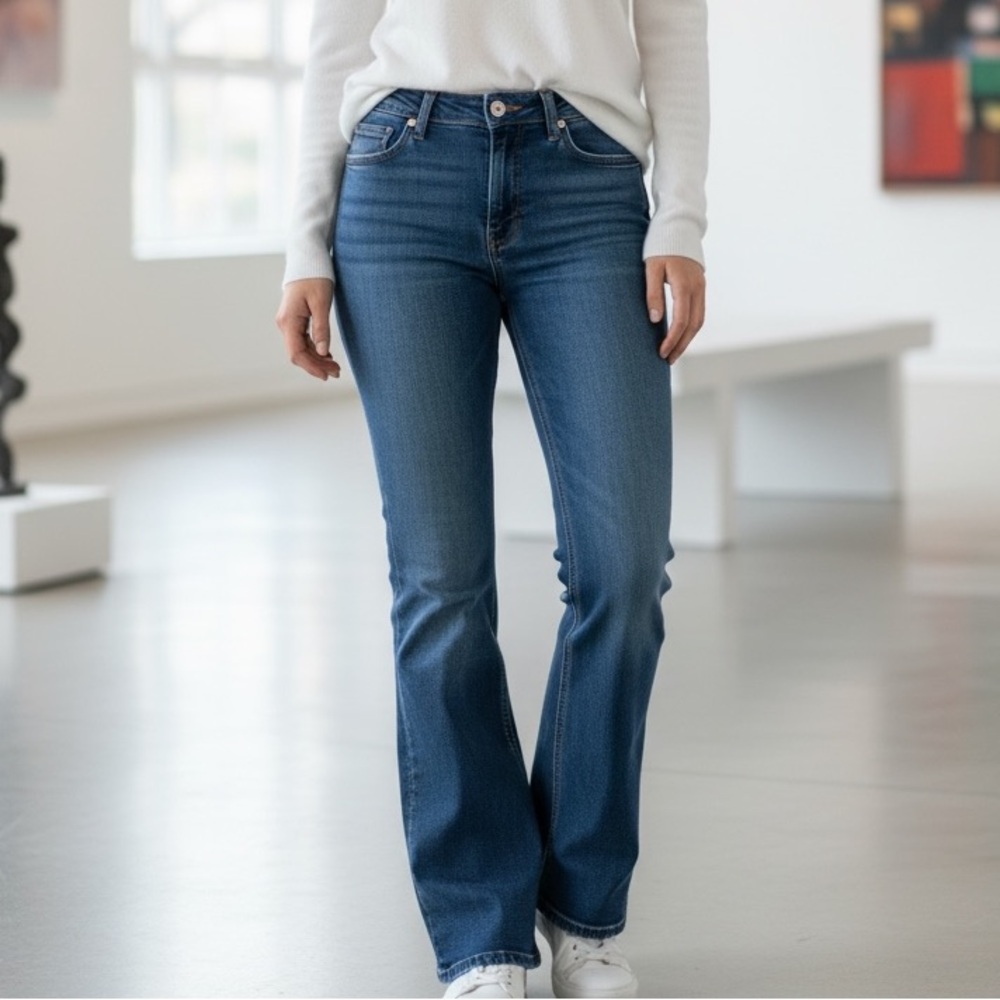 Silver Jeans TALL Suki Classic Dark Wash Boot Cut Flare Women's Jeans